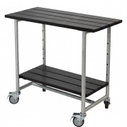 Urban Picnic plante/grillbord med 1 hylde sort