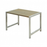 Plus caf&eacute; plankebord 127cm gr&aring;brun n&aring;letr&aelig;