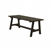 Country plankebord 177x75 cm sort