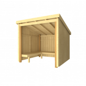 Plus Nordic b&aring;lhytte 5 m&sup2; - Type 1A