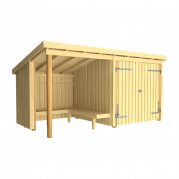 Plus Nordic b&aring;lhytte/havehus 9,5 m&sup2; - Type 1C