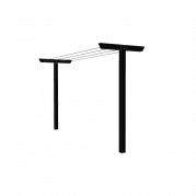 Classic t&oslash;rrestativ i tr&aelig; sort