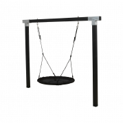Cubic gyngestativ med redegynge sort