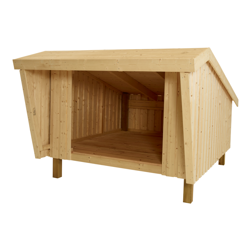 Plus Shelter 225x291cm h&oslash;je 170/107cm natur