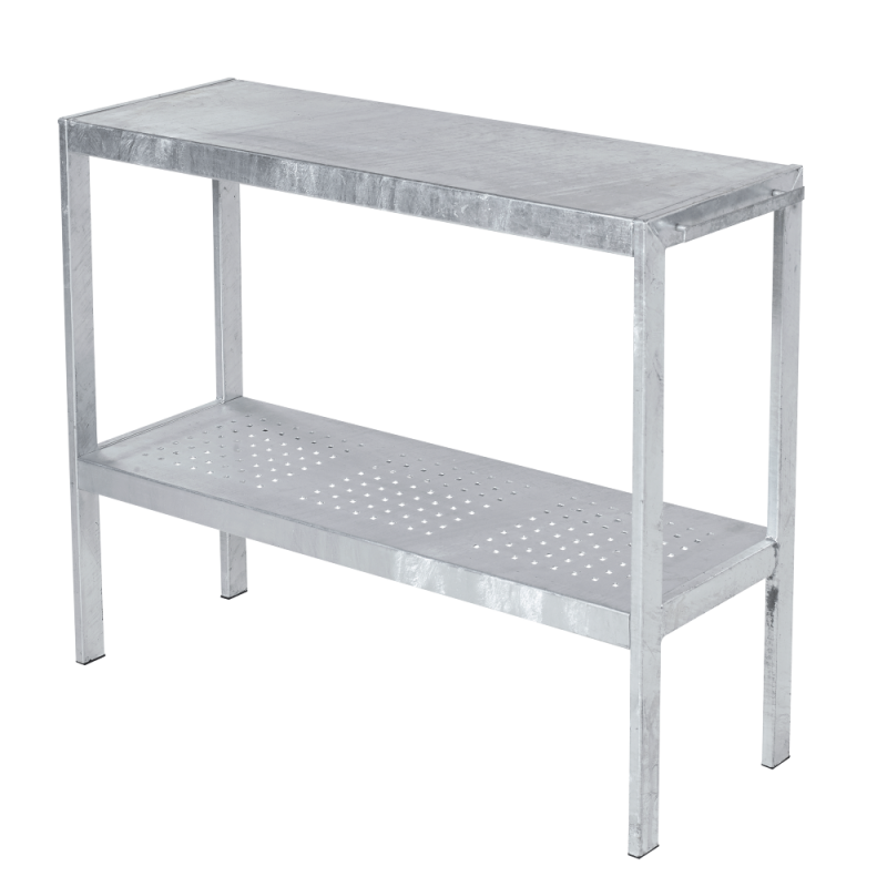 Plantebord 110 cm i varmgalvaniseret st&aring;l