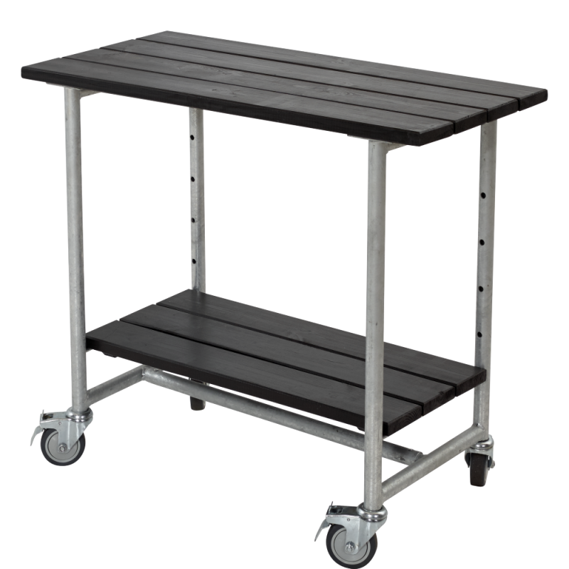 Urban Picnic plante/grillbord med 1 hylde sort