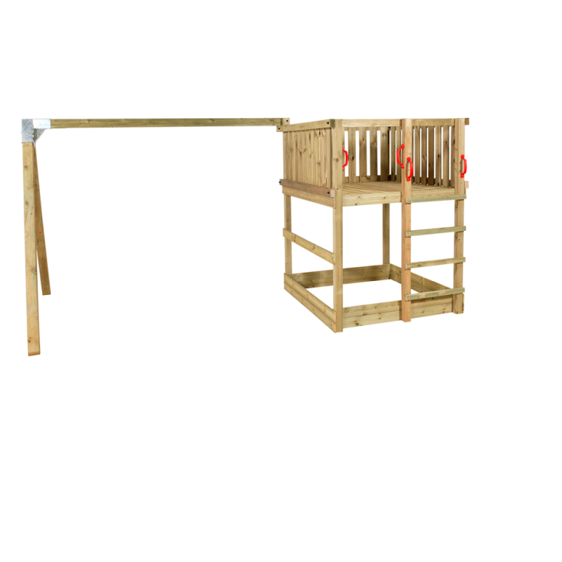 Plus Play legetårn inkl. gyngestativ