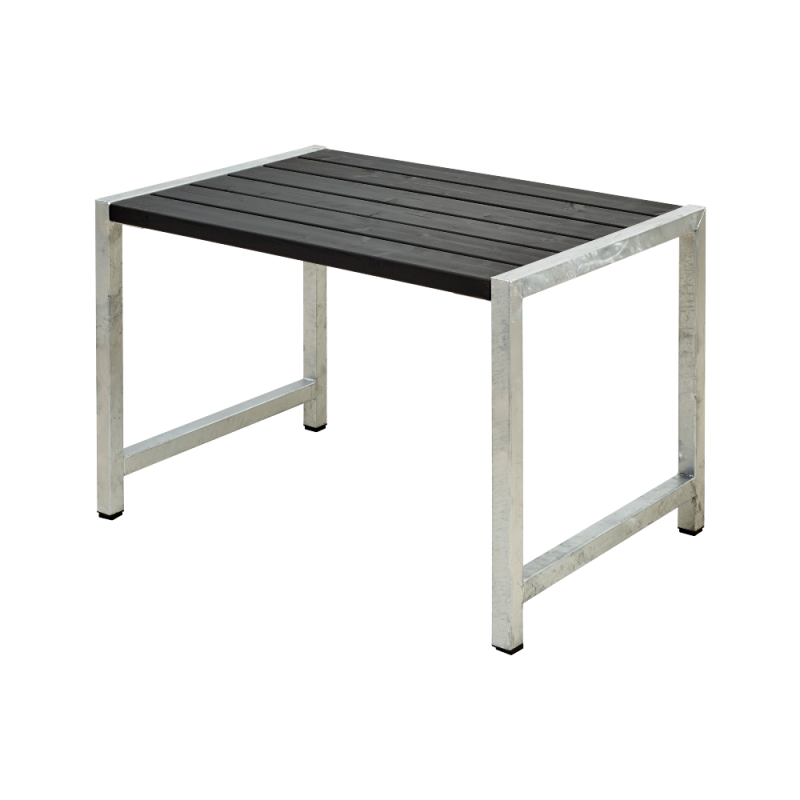 Plus caf&eacute; plankebord 127cm sort n&aring;letr&aelig;