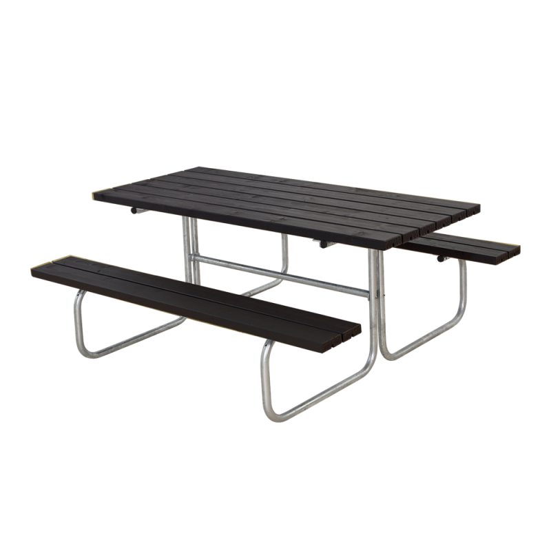 Classic bord/bænkesæt 177 cm sort