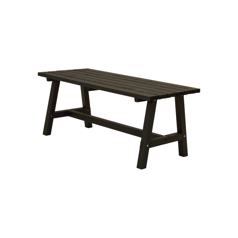 Country plankebord 177x75 cm sort