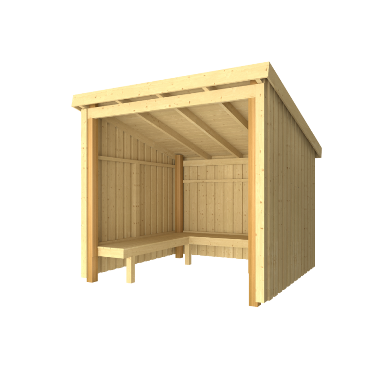 Plus Nordic b&aring;lhytte 5 m&sup2; - Type 1A