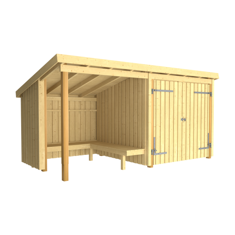 Plus Nordic b&aring;lhytte/havehus 9,5 m&sup2; - Type 1C