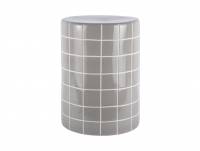 Leitmotiv Retro Tiles High sidebord &Oslash;33cm gr&aring;
