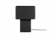 Leitmotiv Boaz Recto bordlampe 14x33cm sort