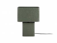 Leitmotiv Boaz Recto bordlampe 14x33cm gr&oslash;n