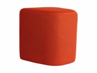 Leitmotiv Retro Mesh puf 36x36cm orange