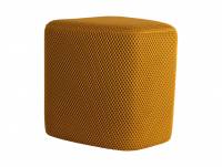 Leitmotiv Retro Mesh puf 36x36cm gul