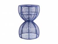 Leitmotiv Cuerda Doble sidebord &Oslash;30cm bl&aring;