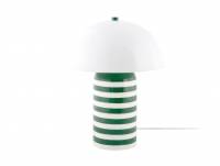 Leitmotiv bordlampe Rayado Retro &Oslash;23cm gr&oslash;n