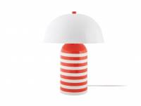 Leitmotiv bordlampe Rayado Retro &Oslash;23cm orange