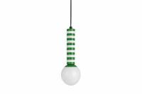 Leitmotiv Rayado Retro loftlampe &Oslash;12cm gr&oslash;n
