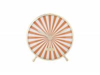 Karlsson Candy Swirl v&aelig;kkeur &Oslash;12,5cm orange og hvid