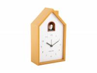 Karlsson Modern Cuckoo v&aelig;gur 12x20x6cm m&oslash;rkegul