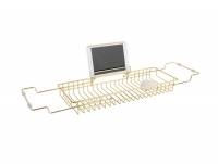 Badekarsbakke Caddy 18x20cm guld