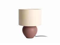 Leitmotiv Alma Cone bordlampe &Oslash;25cm keramik chokoladebrun