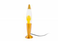 Leitmotiv Funky Rocket Lava bordlampe &Oslash;8,6cm gul