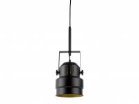 Leitmotiv Studio loftlampe jern &Oslash;15cm sort