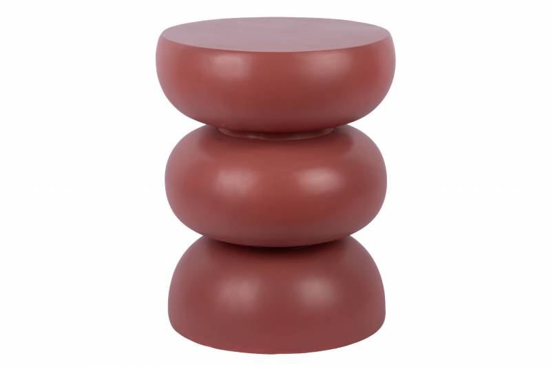 Leitmotiv Curva skammel &Oslash;35,5cm r&oslash;d