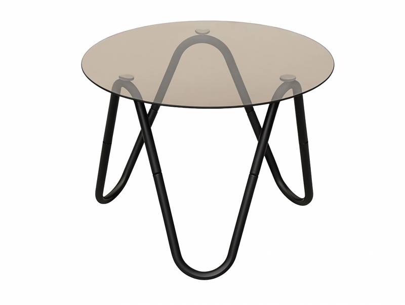 Leitmotiv Ventana sidebord &Oslash;50cm sort