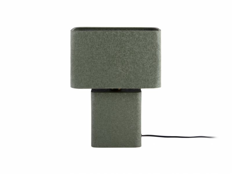 Leitmotiv Boaz Recto bordlampe 14x33cm gr&oslash;n