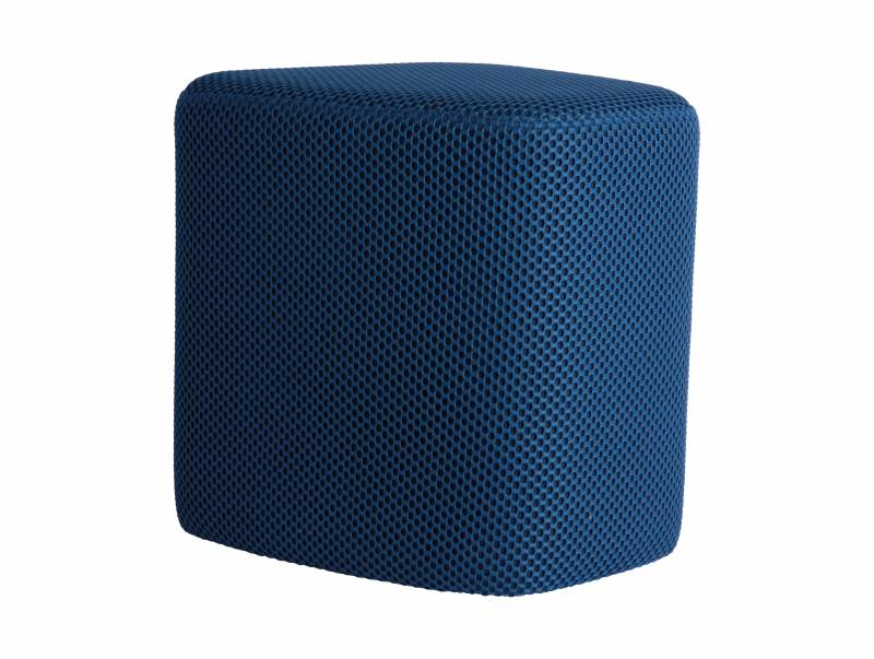 Leitmotiv Retro Mesh puf 36x36cm bl&aring;