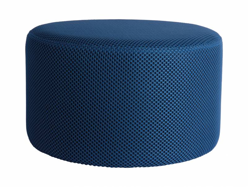 Leitmotiv Retro Mesh puf &Oslash;50cm bl&aring;