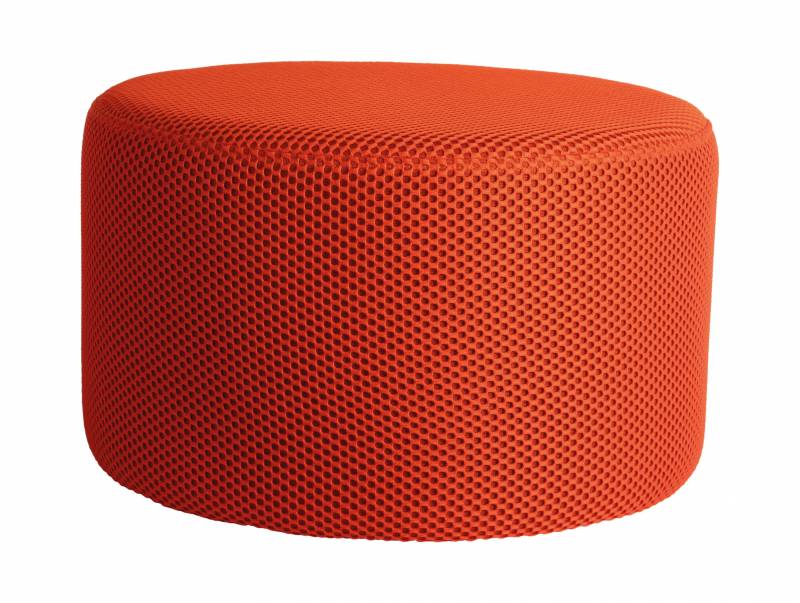 Leitmotiv Retro Mesh puf &Oslash;50cm orange