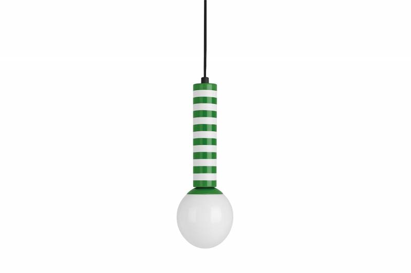 Leitmotiv Rayado Retro loftlampe &Oslash;12cm gr&oslash;n