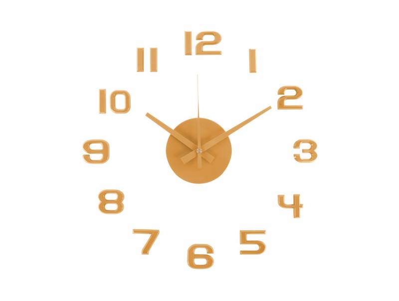 Karlsson DIY Sunset v&aelig;gur &Oslash;35cm ABS gul