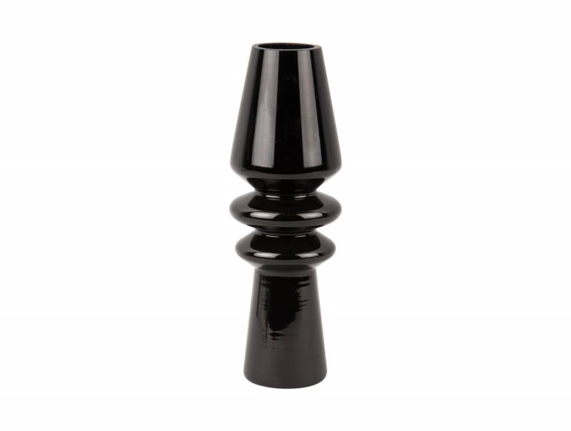 Vase Sparkle Cone &Oslash;9cm glas sort