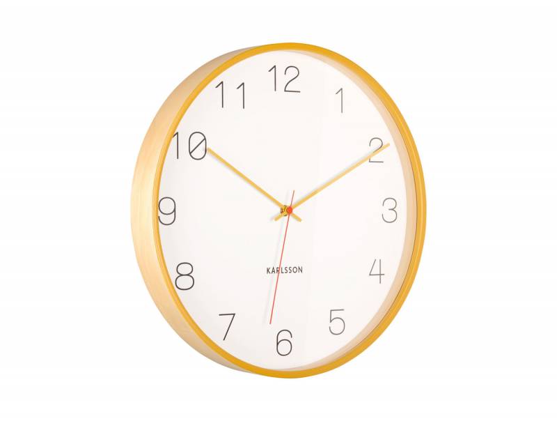 Karlsson Joy v&aelig;gur &Oslash;40cm birketr&aelig; gul