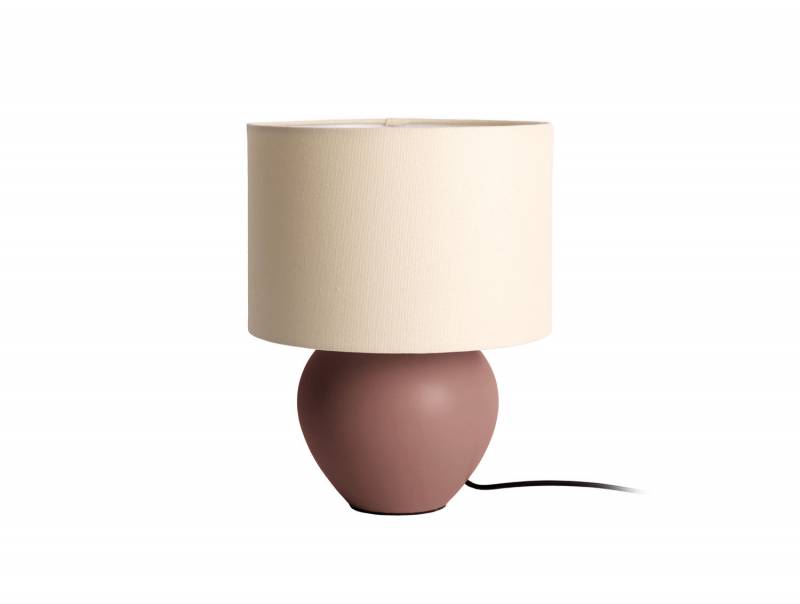 Leitmotiv Alma Cone bordlampe &Oslash;25cm keramik chokoladebrun