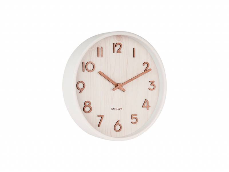 Karlsson Pure v&aelig;gur &Oslash;22cm hvid