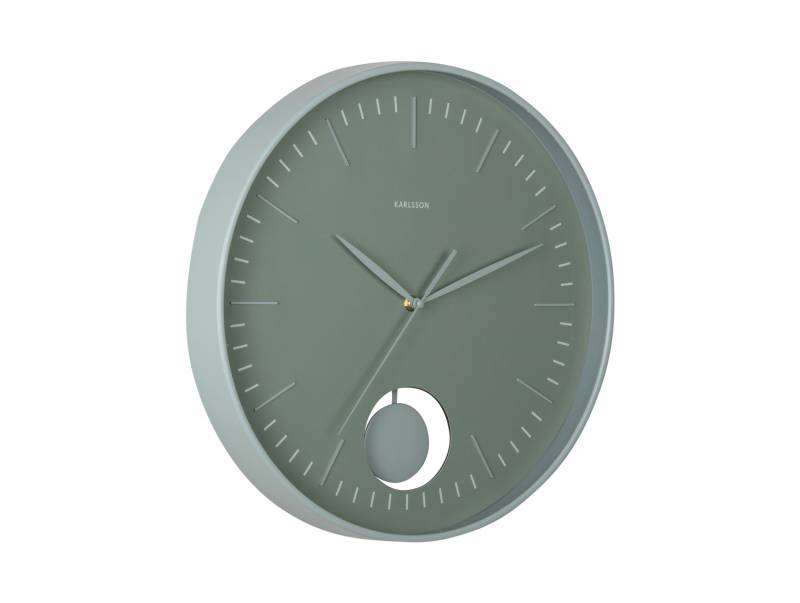 Karlsson Grato Pendulum v&aelig;gur &Oslash;40,5cm gr&oslash;n