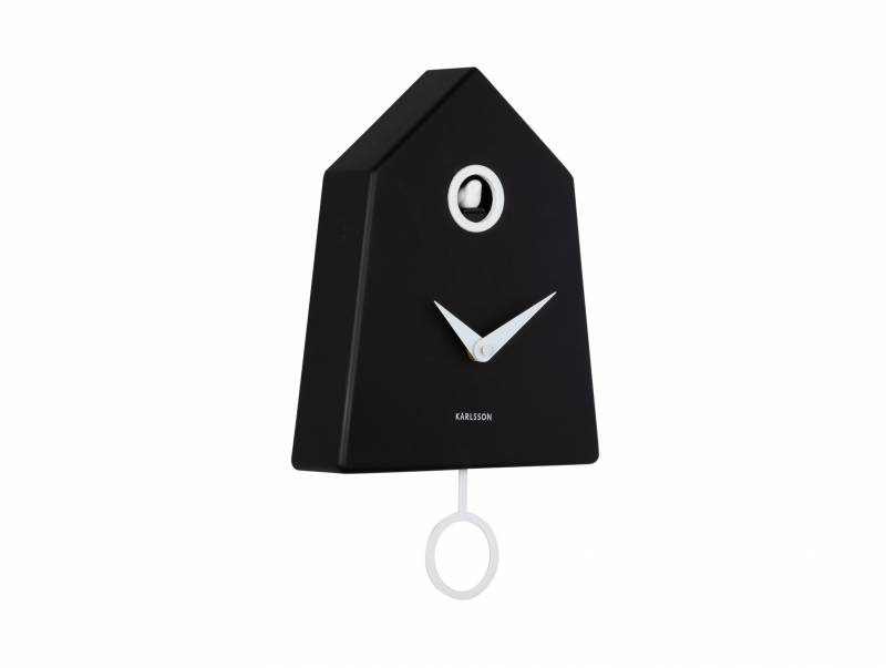 Karlsson Grafico Cuckoo v&aelig;gur 21,5x35,5cm sort
