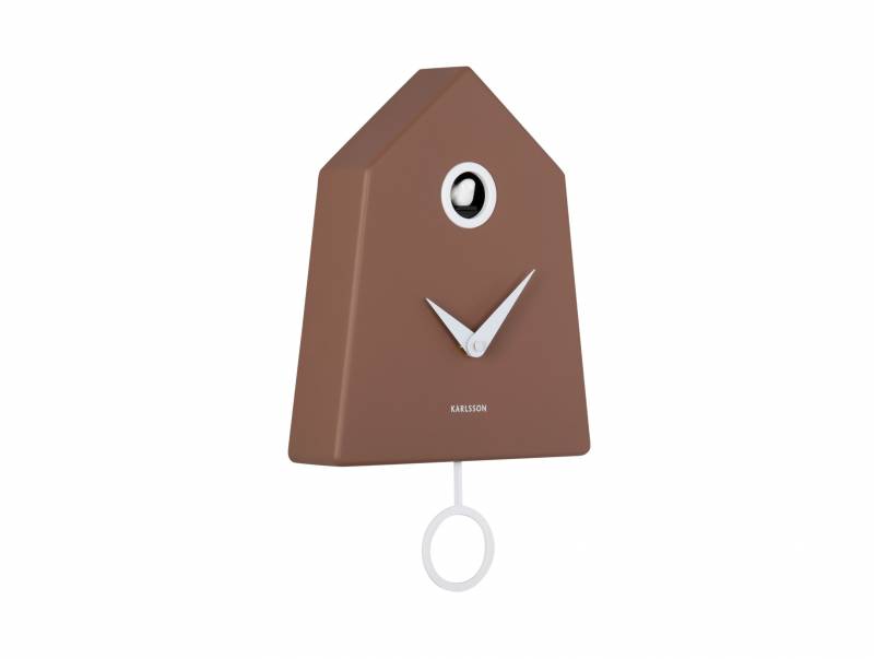 Karlsson Grafico Cuckoo v&aelig;gur 21,5x35,5cm brun
