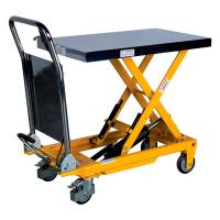 Løftebord mobilt med fodpumpe - kapacitet 300 kg