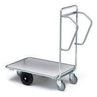 Plateau ladvogn 1110x620x1530mm forkromet