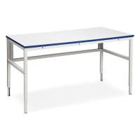 Arbejdsbord H-stativ med 24mm bordplade 1200x800mm