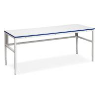 Arbejdsbord H-stativ med 24mm bordplade 2500x800mm